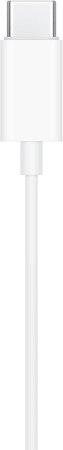 Auriculares Apple EarPods con conector USB-C, auriculares con cable con control remoto incorporado para controlar música, llamadas telefónicas y volumen