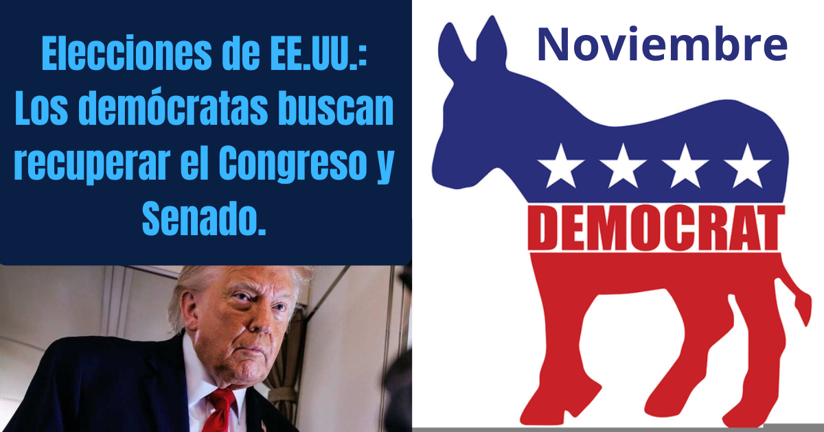 🔥 RUMBO A NOVIEMBRE 2026: A MENOS DE 3 MESES DE LAS ELECCIONES, LOS DEMÓCRATAS BUSCAN QUITARLE A TRUMP EL CONTROL DE LA CÁMARA DE REPRESENTANTES.