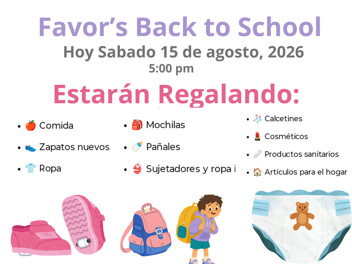 Regreso a Clases, Estarán REGALANDO, Mochilas, pañales,ropa,zapatos comida, en college park, Maryland